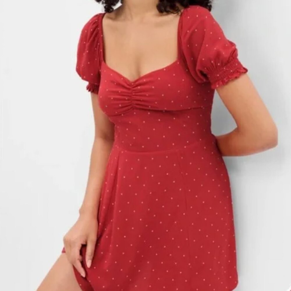 GAP Puff Sleeve Mini Dress